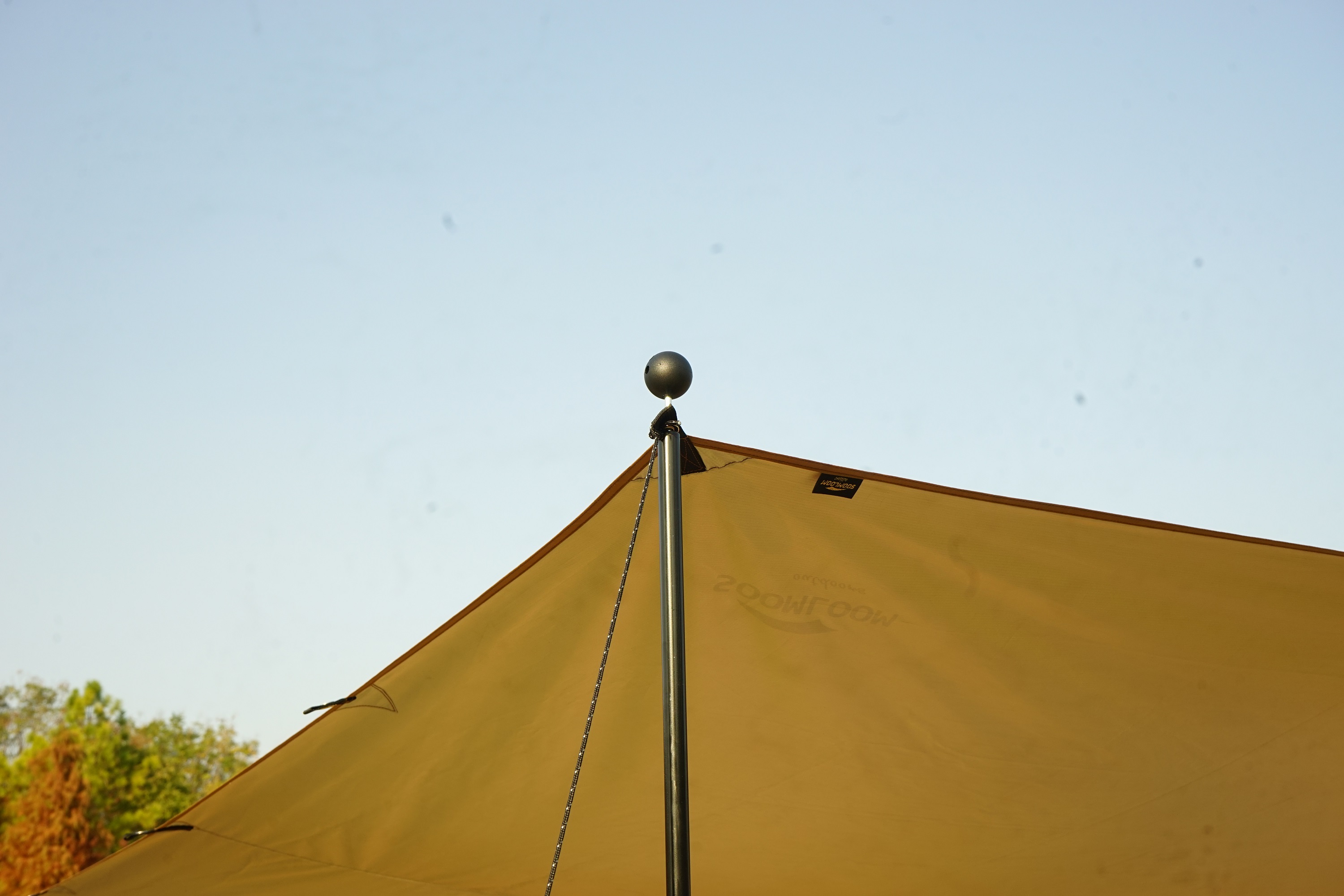 Soomloom アルミ製 テントポール 2本セット 直径28mm 高さ130cm～250cm  4本連結 高さ調整 ビッグタープポール