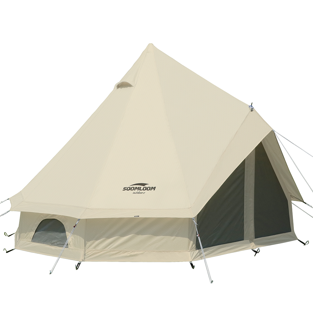 公式]SOOMLOOM official shop Soomloom ワンポールテント 3~4人用テント ベル型テント 3m
