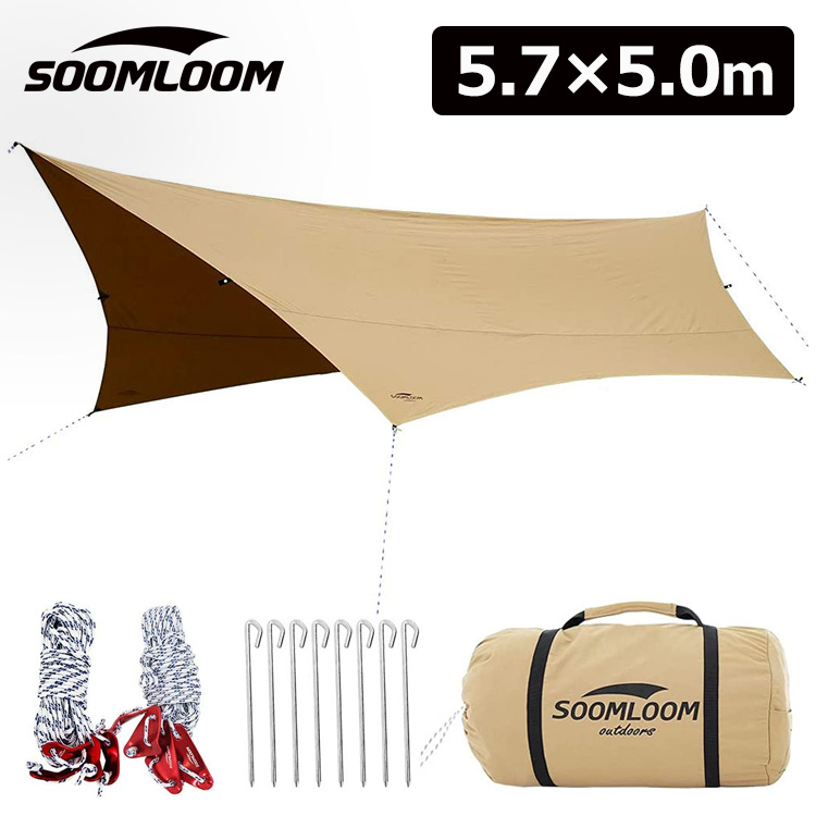 アウトドア テント/タープ 公式]SOOMLOOM official shop / Soomloom ヘキサタープ オクタタープ 