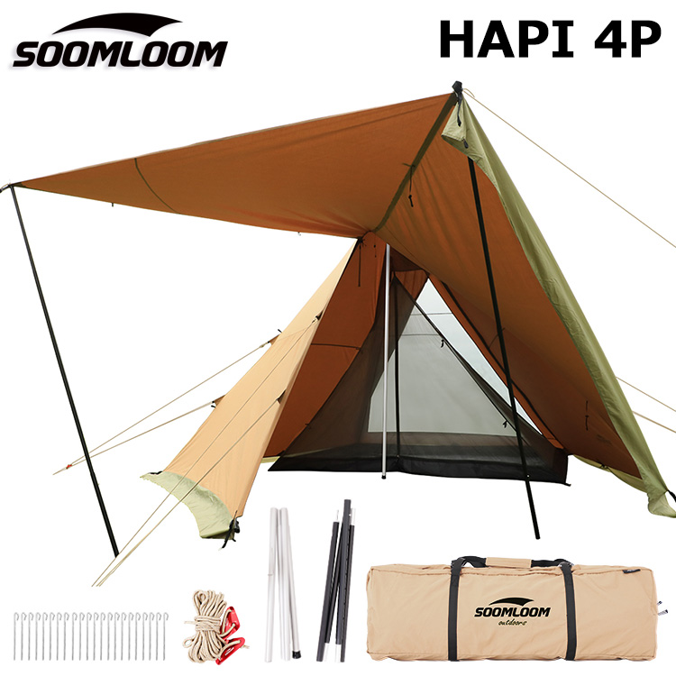 公式]SOOMLOOM official shop / Soomloom テント タープ 両用 ティピー